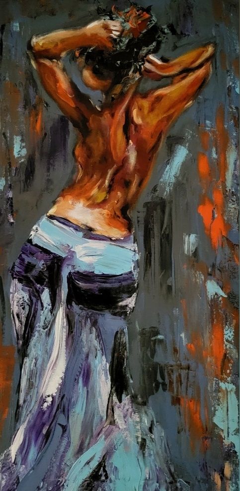 ArteDiAlina.com painting: Melting Shapes